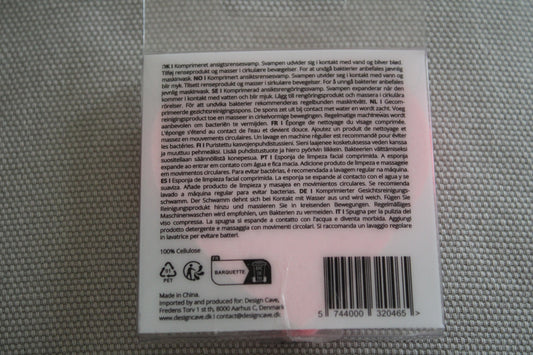 Set di 5 spugnette viso compresse