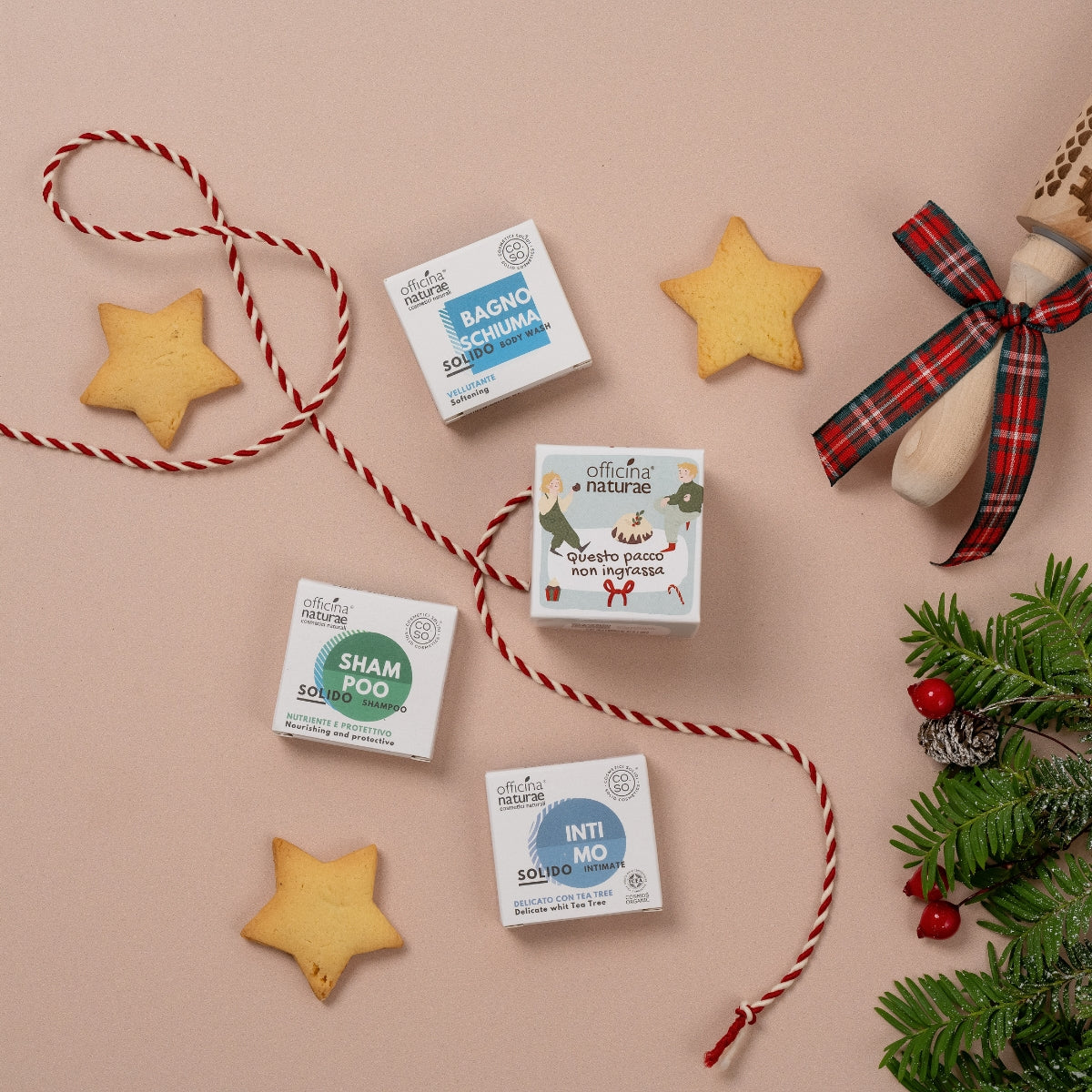 Cubetto regalo 2- tre cosmetici solidi