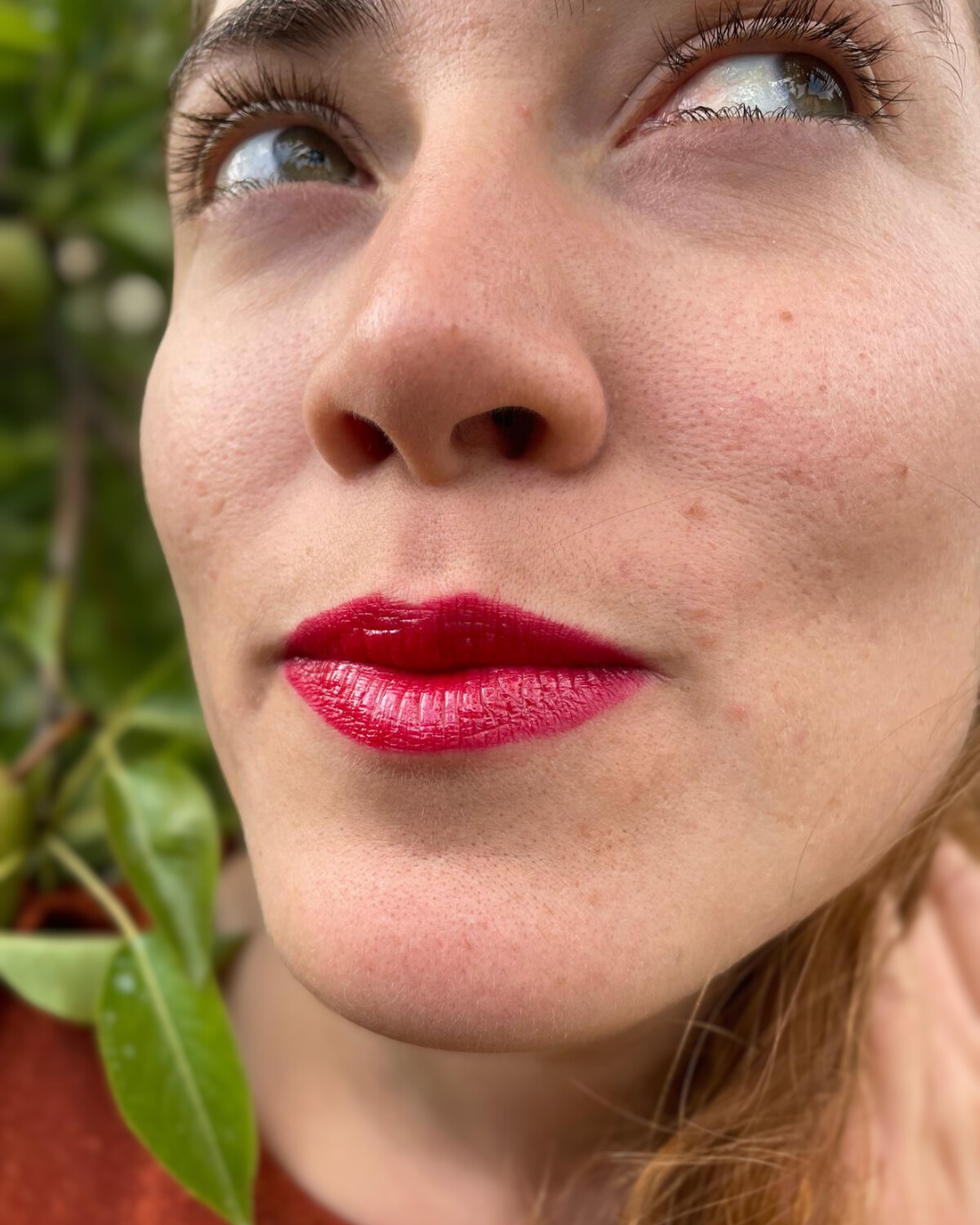 Lipgloss colorato nutriente rubino