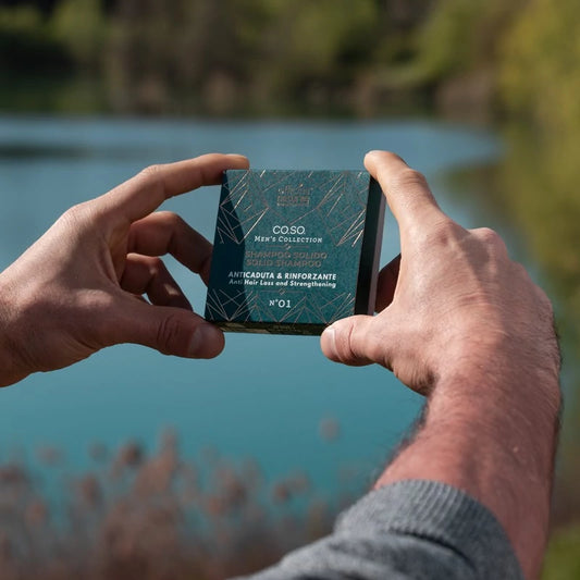 Shampoo Solido Uomo Anticaduta e Rinforzante N°01