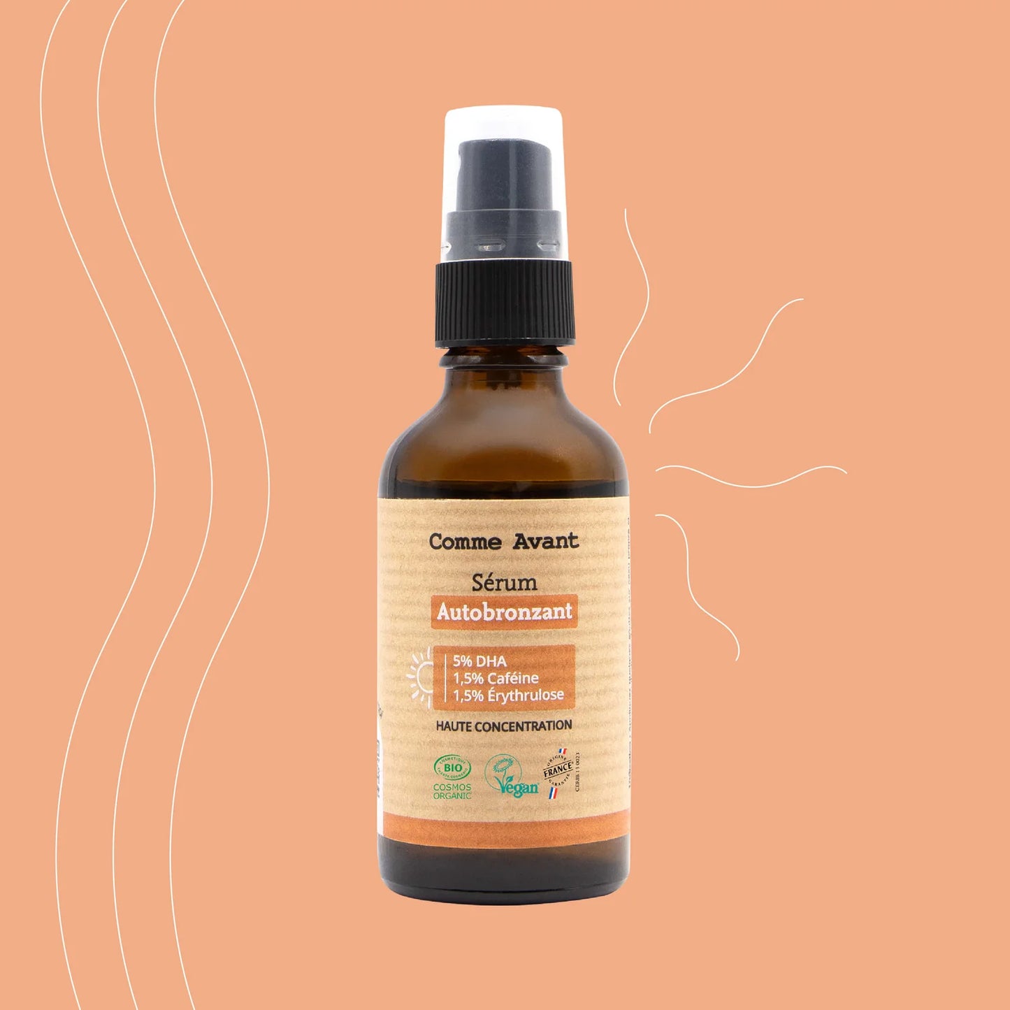 Siero autoabbronzante naturale