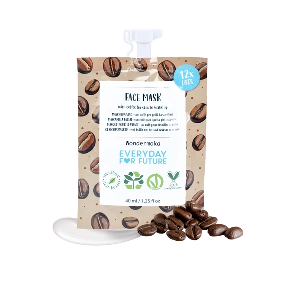 Maschera Viso Energizzante con Olio di Caffè