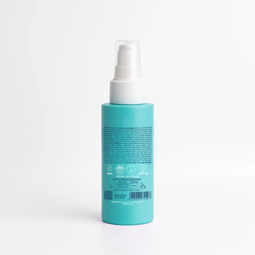 Fluido Solare Viso Collo e Decollete SPF 50