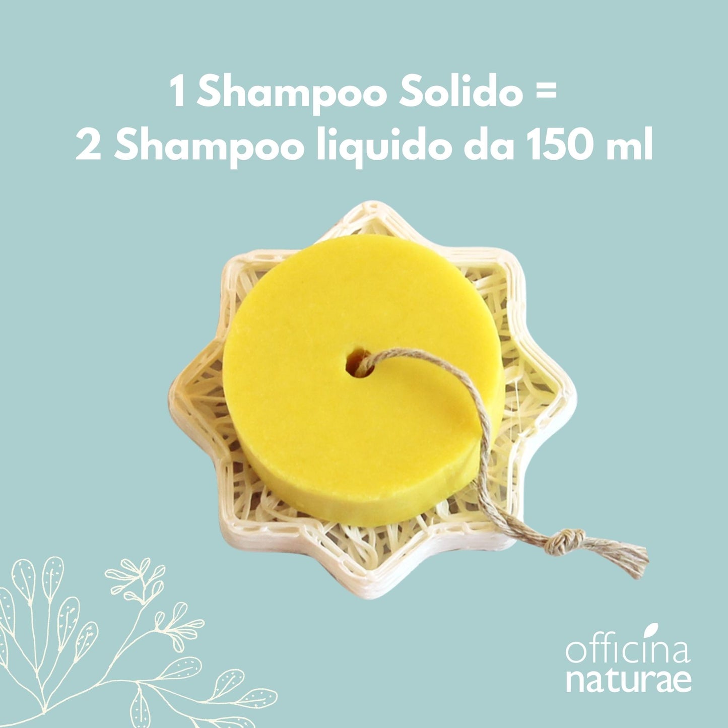 Shampoo Solido Rinforzante e Illuminante