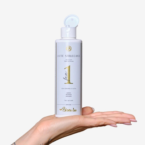 Latte struccante viso e occhi - Fase 1