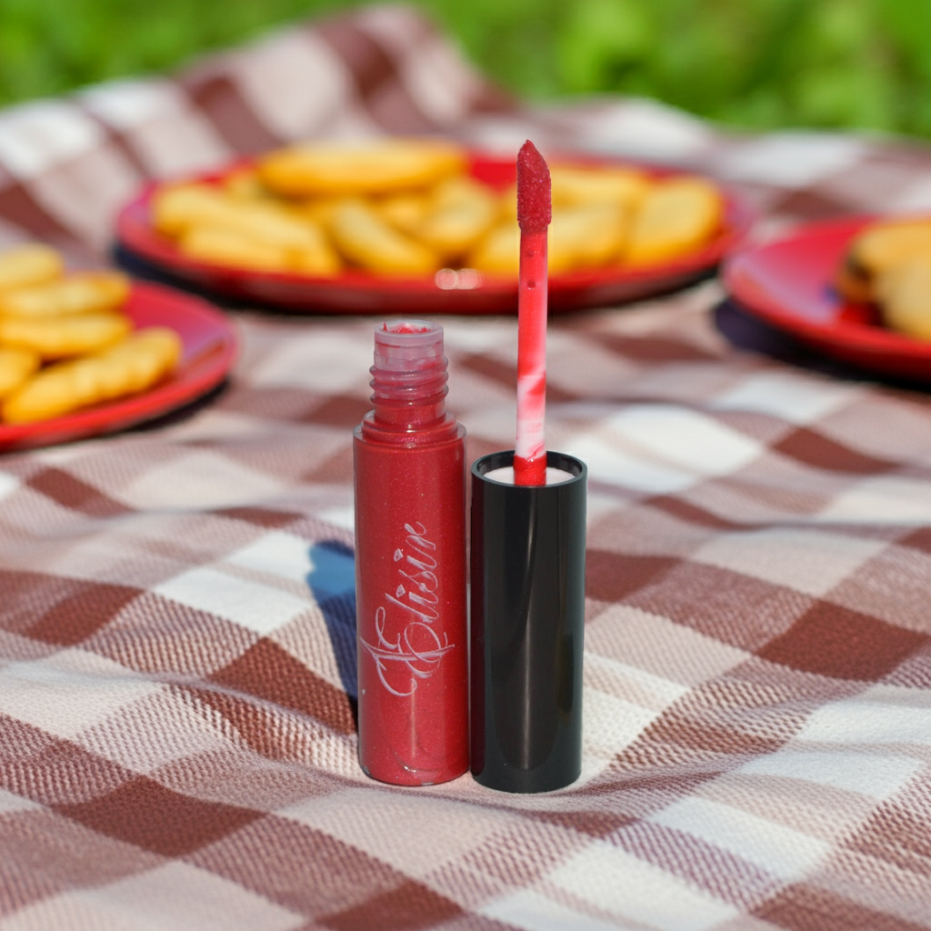 Lipgloss colorato nutriente rubino