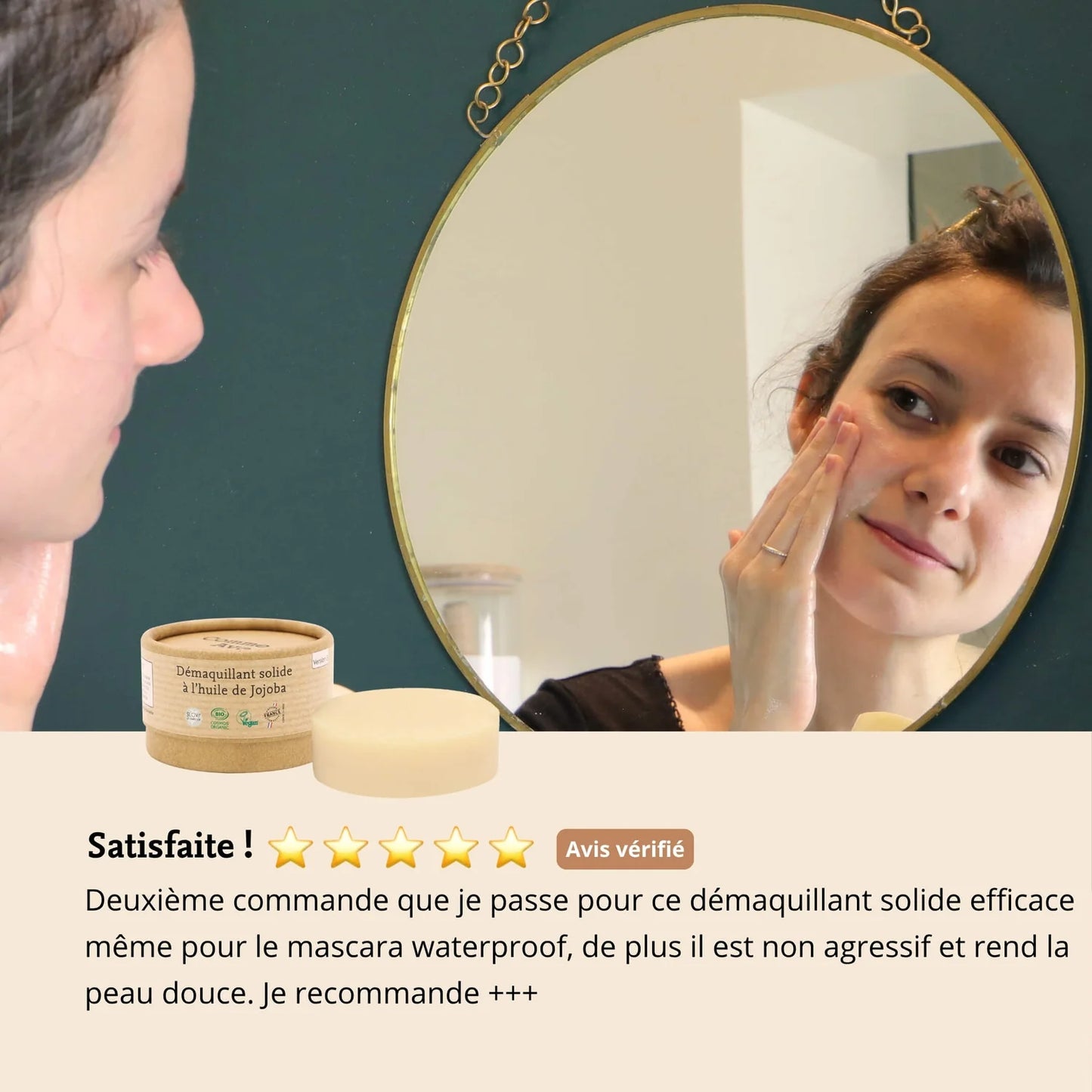 Struccante solido all'olio di jojoba