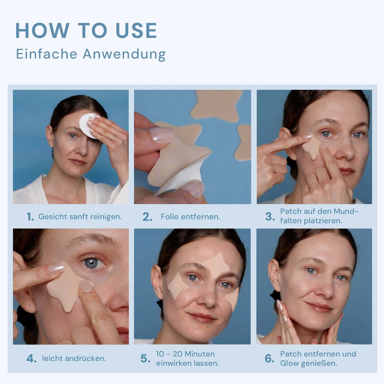 Cerotti cosmetici idratanti - fronte e contorno occhi
