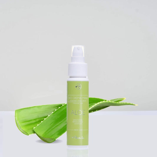 Crema mani riparatrice con Aloe Vera