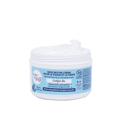 Crema viso e corpo a base neutra certificata bio