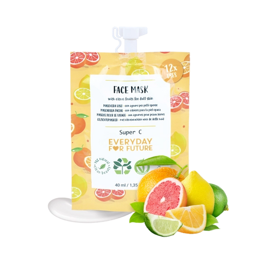 Maschera Viso Illuminante alla Arancia e Lime singola confezione