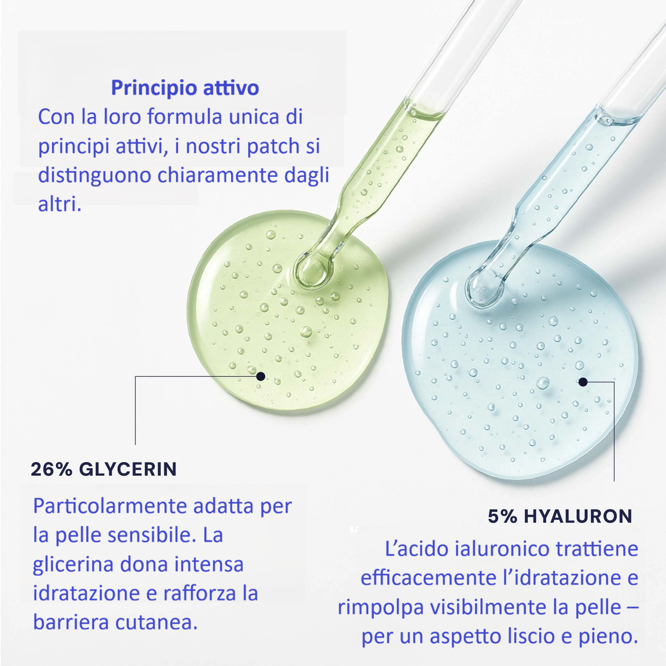 Cerotti cosmetici idratanti - fronte
