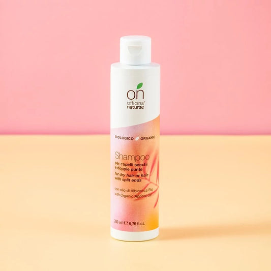 Shampoo per capelli secchi e doppie punte