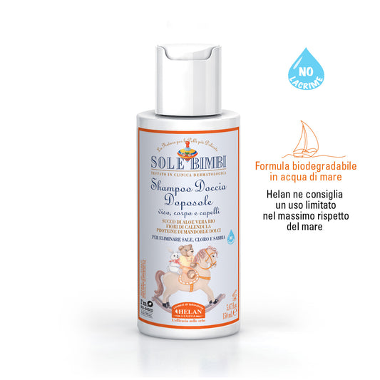 Shampoo Doccia Doposole – Linea Sole Bimbi Helan